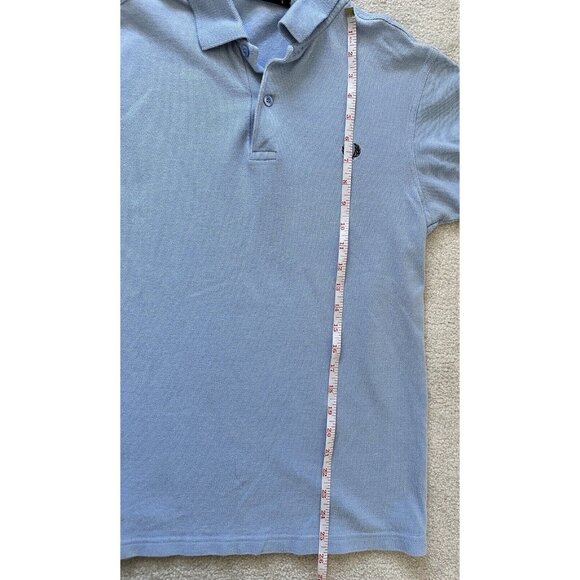 Fred Perry Polo Shirt Men's Small Blue Embroidered Logo Golf Tennis - Picture 9 of 9